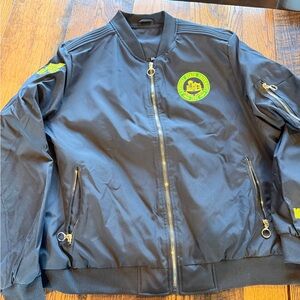 Bomber Jacket Women Kentucky University State Upcycled Crafters Size XL New
